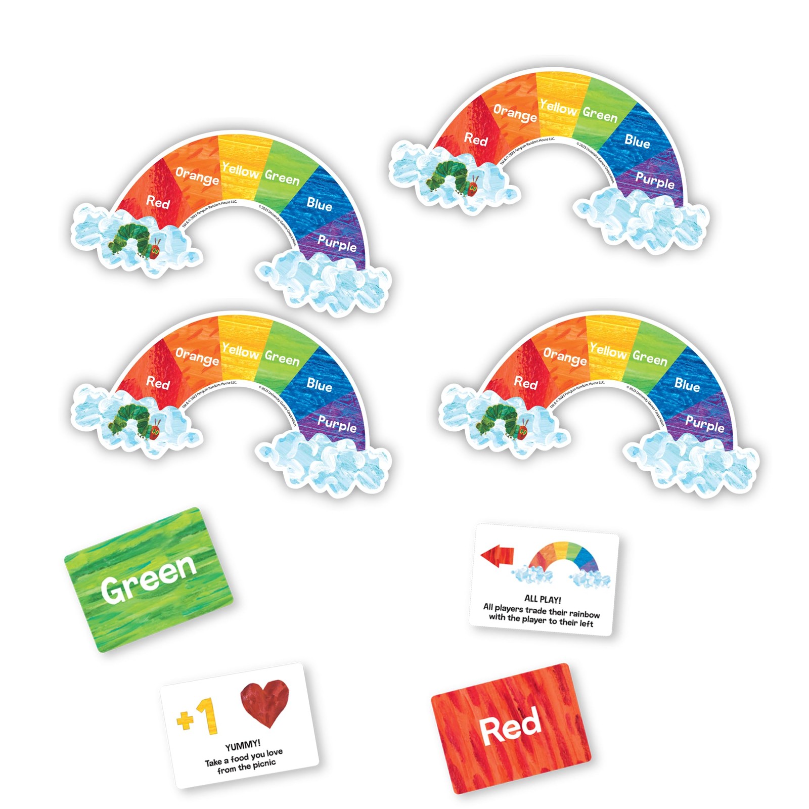 Briarpatch, The Very Hungry Caterpillar Rainbow Picnic One Size,