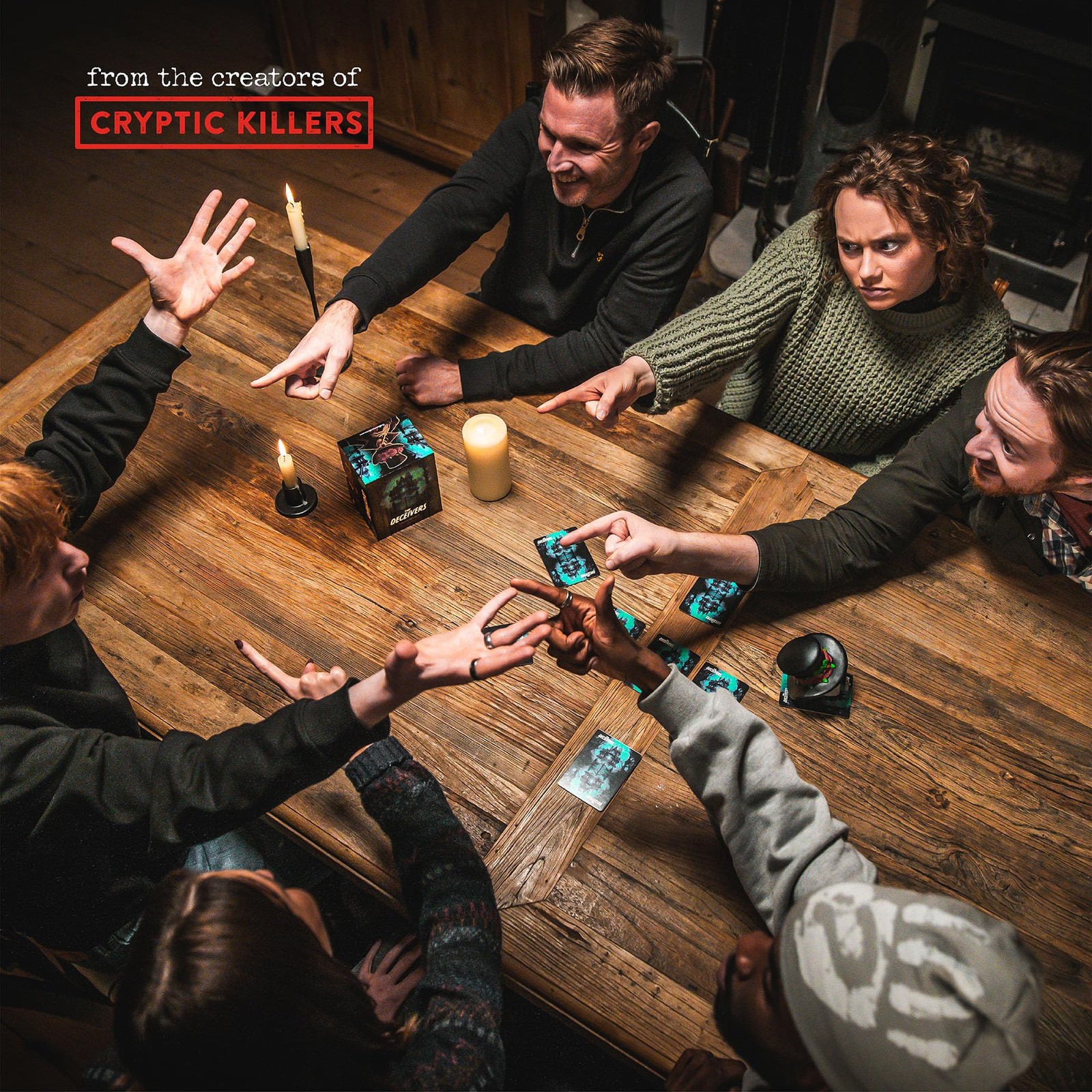 The Deceivers – Murder Mystery Party 4.52 inches x 5.59 x 0.1