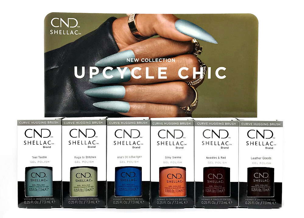 Cnd Shellac Gel Polish UPCYCLE CHIC Fall 2023 – Pick Any 0.25oz/7.3ml