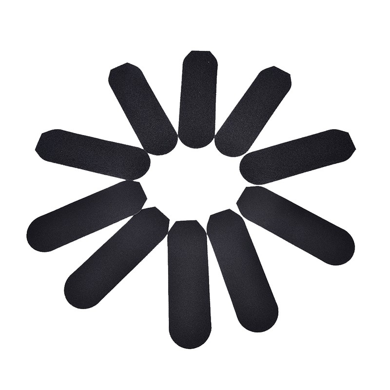 10pcs Sand Paper Replacement For Stainless Steel Double Sided Foot Rasp Remover