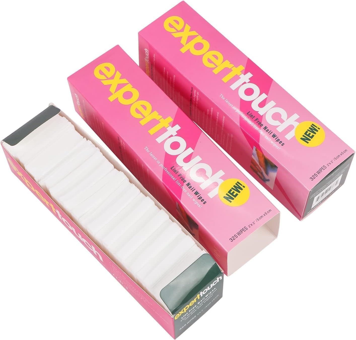 650 Pieces Nail Wipes for Gel Nails Lint Free, Cotton Pad Nail Wipe
