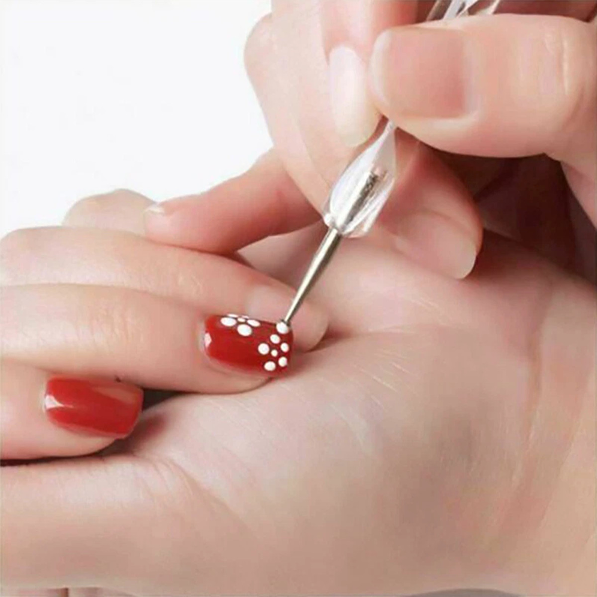 Nail Art Design Dotting Painting Drawing Polish Brush Pen Tools Acrylic 8 PCS US