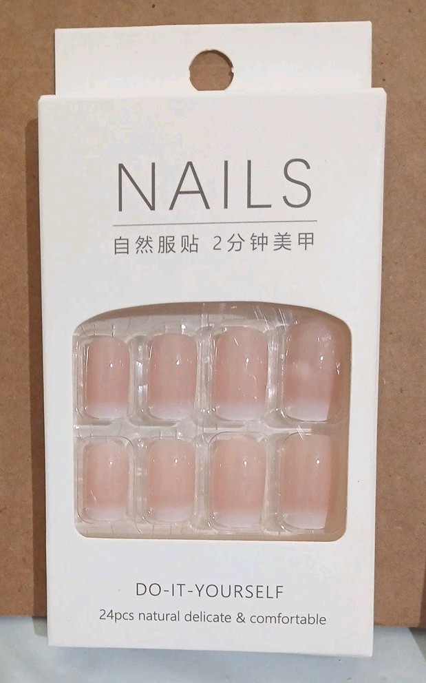 Lot Of 3 Packs – False Nails Beautiful Nail Do it Yourself 24 Each