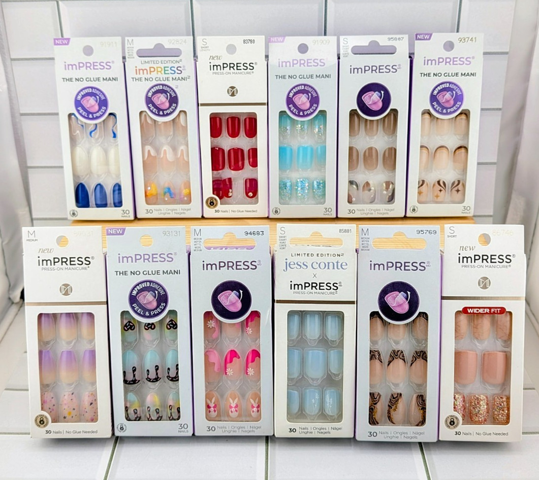imPRESS The No Glue Mani Press On Nails Fake Nails You Choose Buy More Save More