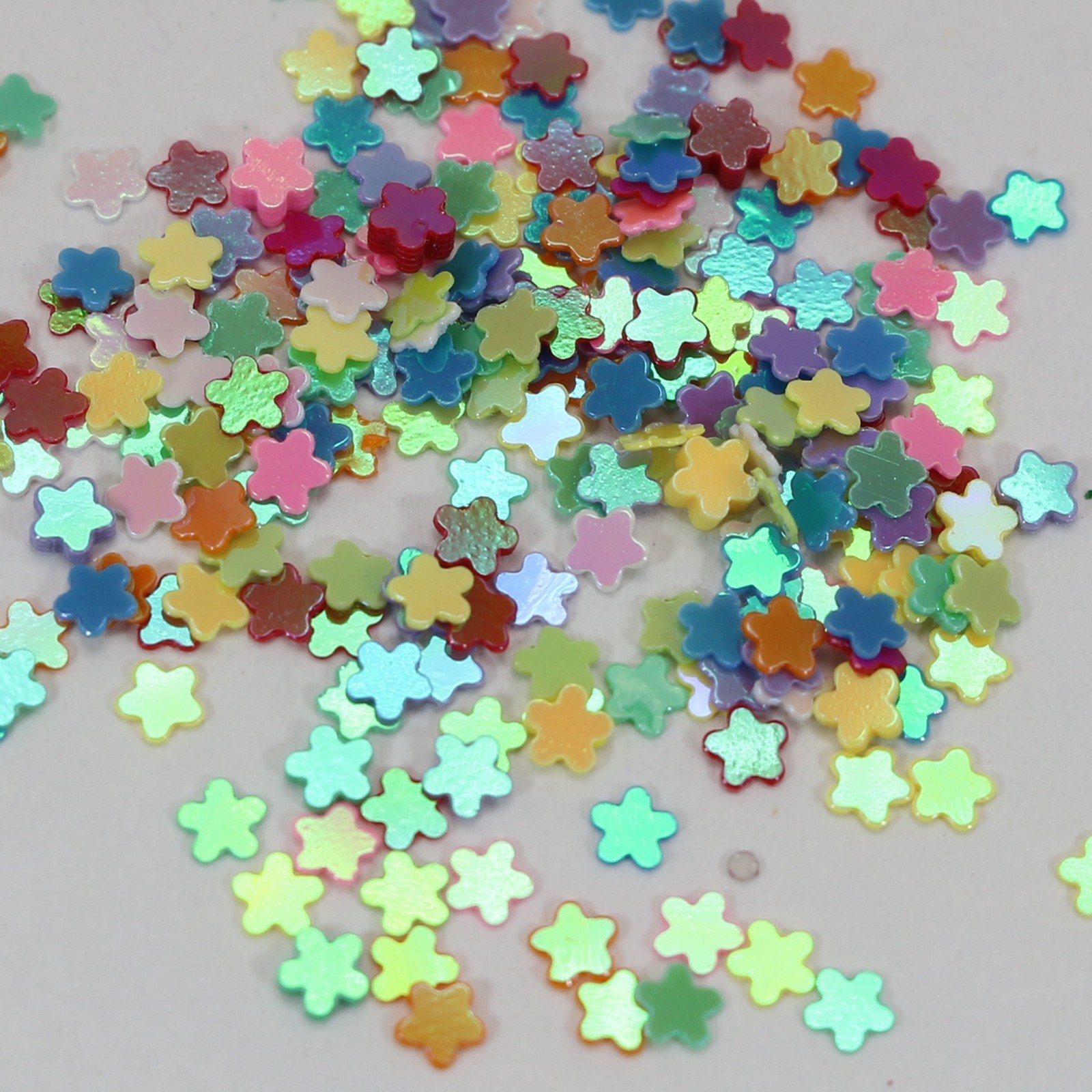 50 Gram Mixed Color Flower Sequins Loose Tiny 3mm Nail Art Tips Scrapbook Craft