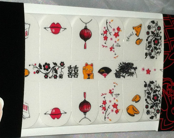 Maybelline Color Show Nail Stickers/Tattoos * 10 ASIA DOWNTOWN * Limited Edition