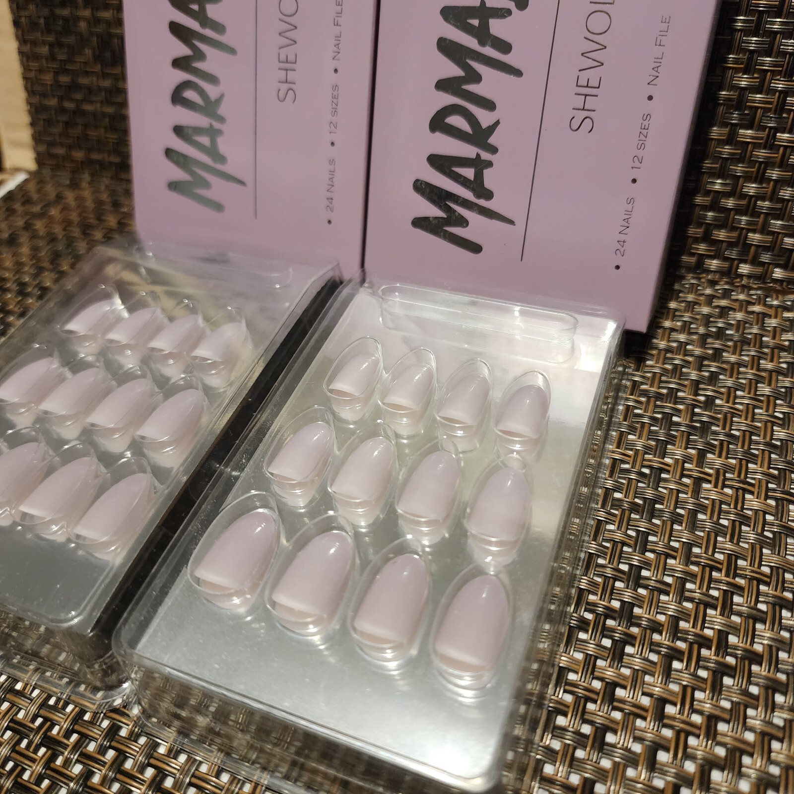 Marmalade Nails in She wolf, Blanca & Volta. Set of 5