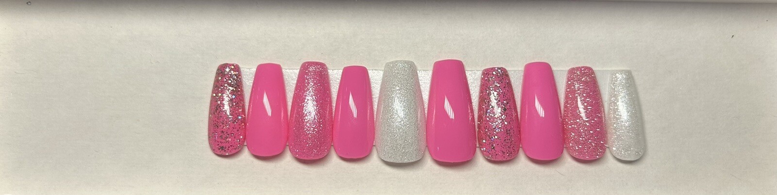 Barbie Pink Press On Nails