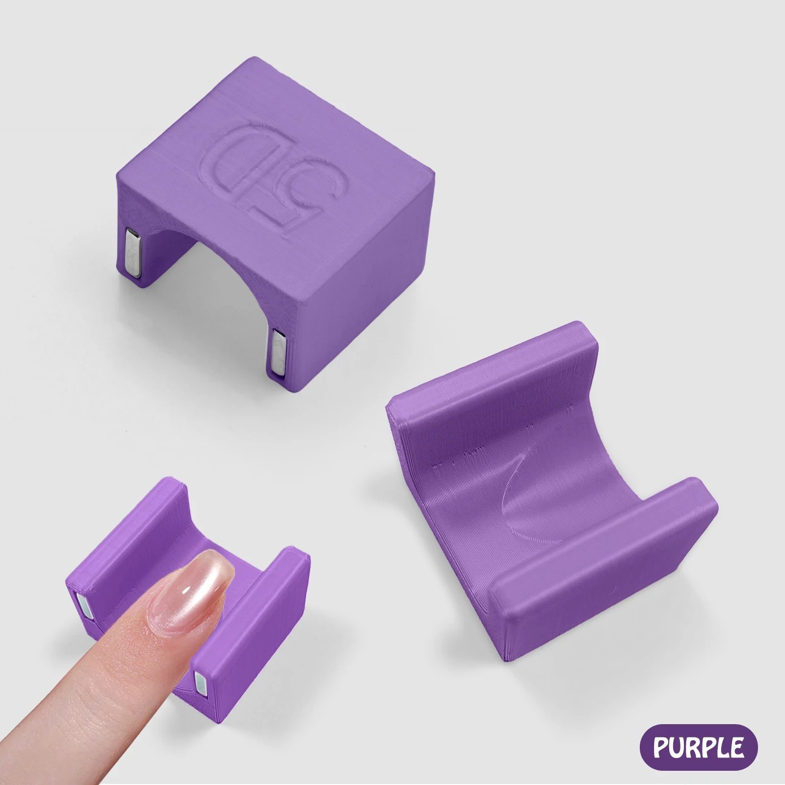 1PC U-Shaped Cat Eye Nail Art Magnet Tool