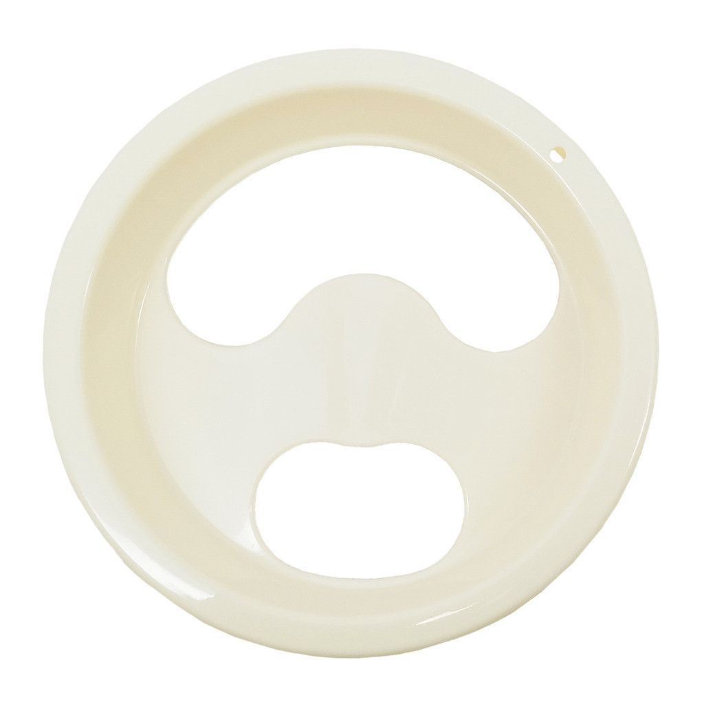 Acetone Resistant Round Style Manicure Bowl with Removable Lid – White
