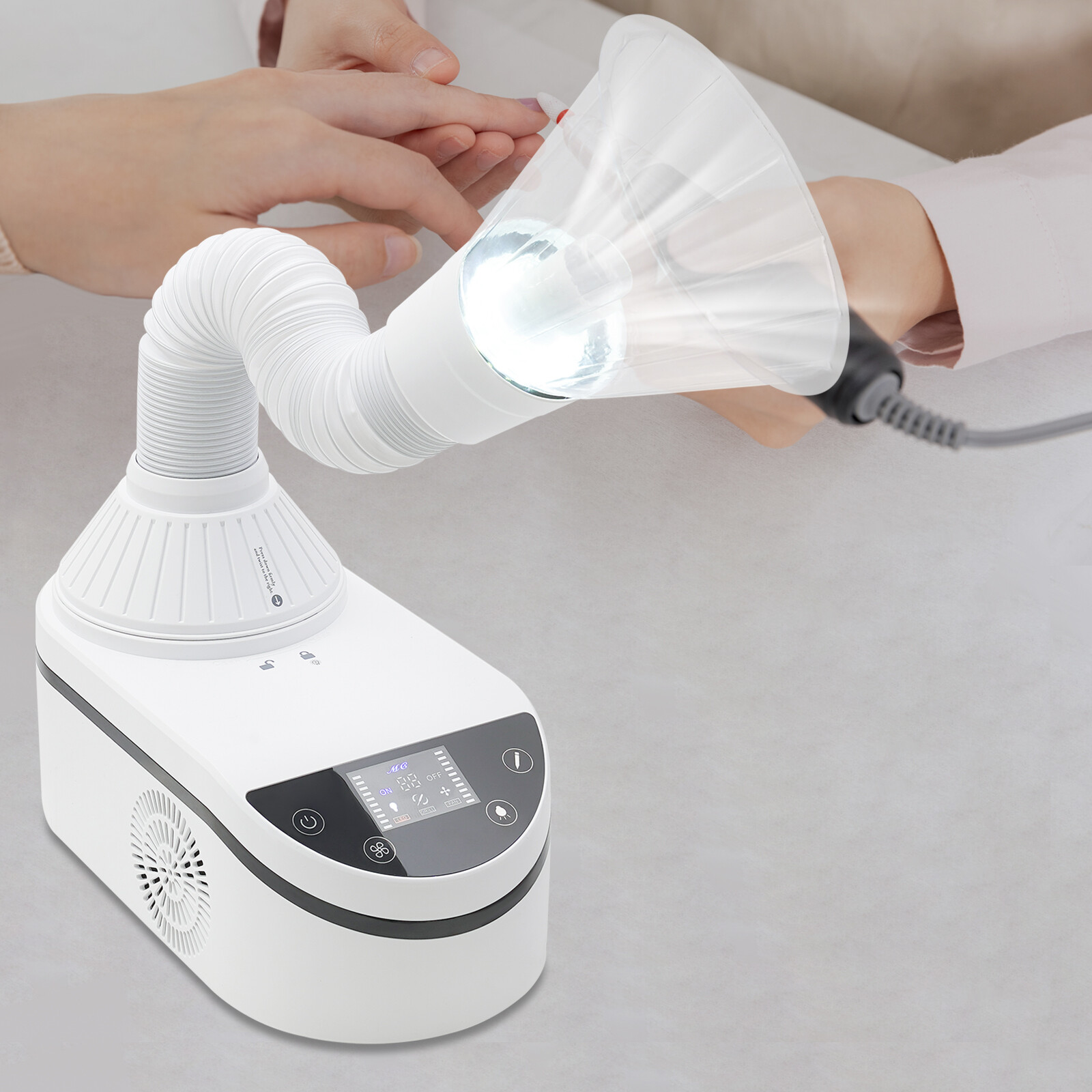 Nail Dust Collecting Machine, Adjustable Speed Grinding Cleaning Machine Salon
