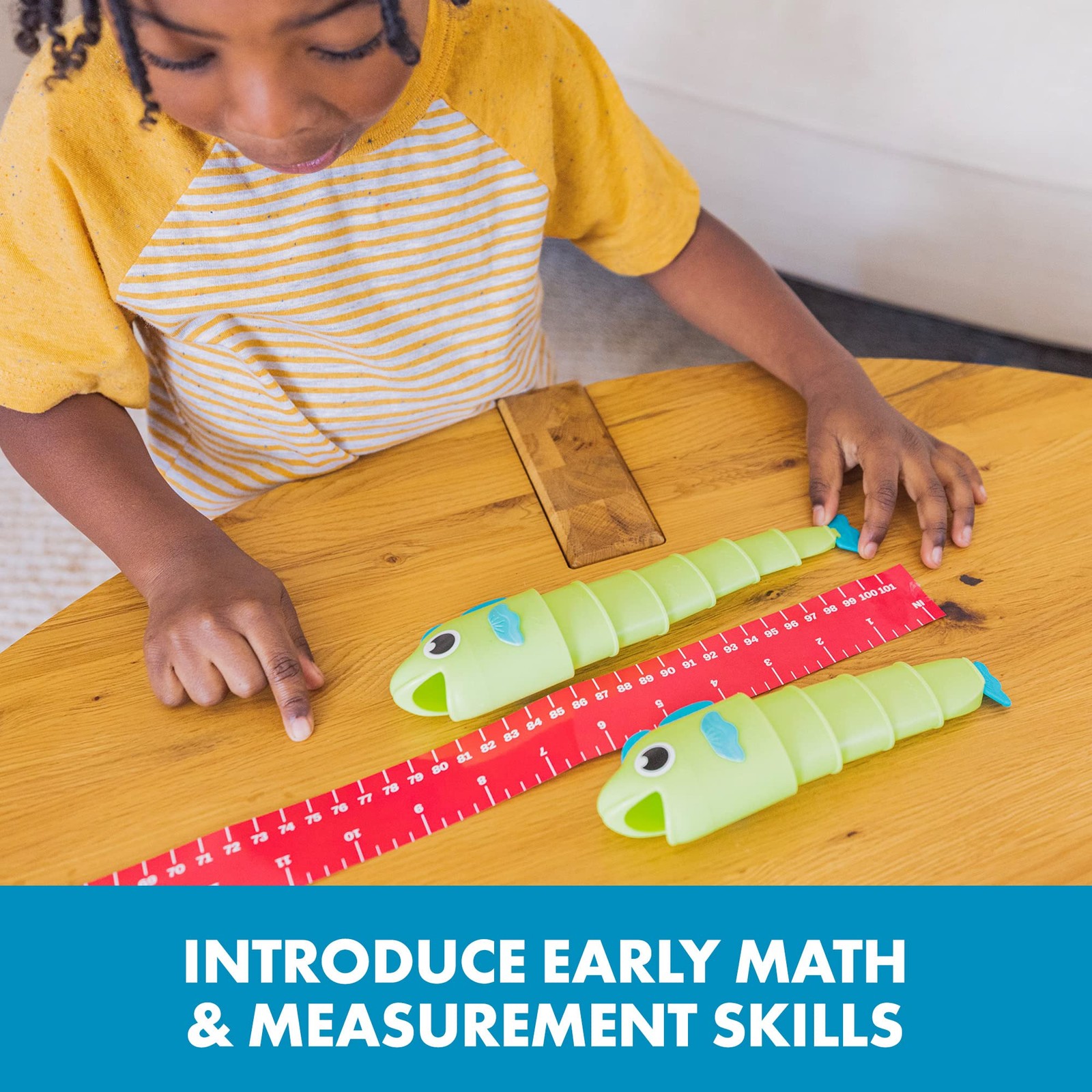 Educational Insights Reel Big Catch Game – Preschool Math Games Medium, Green