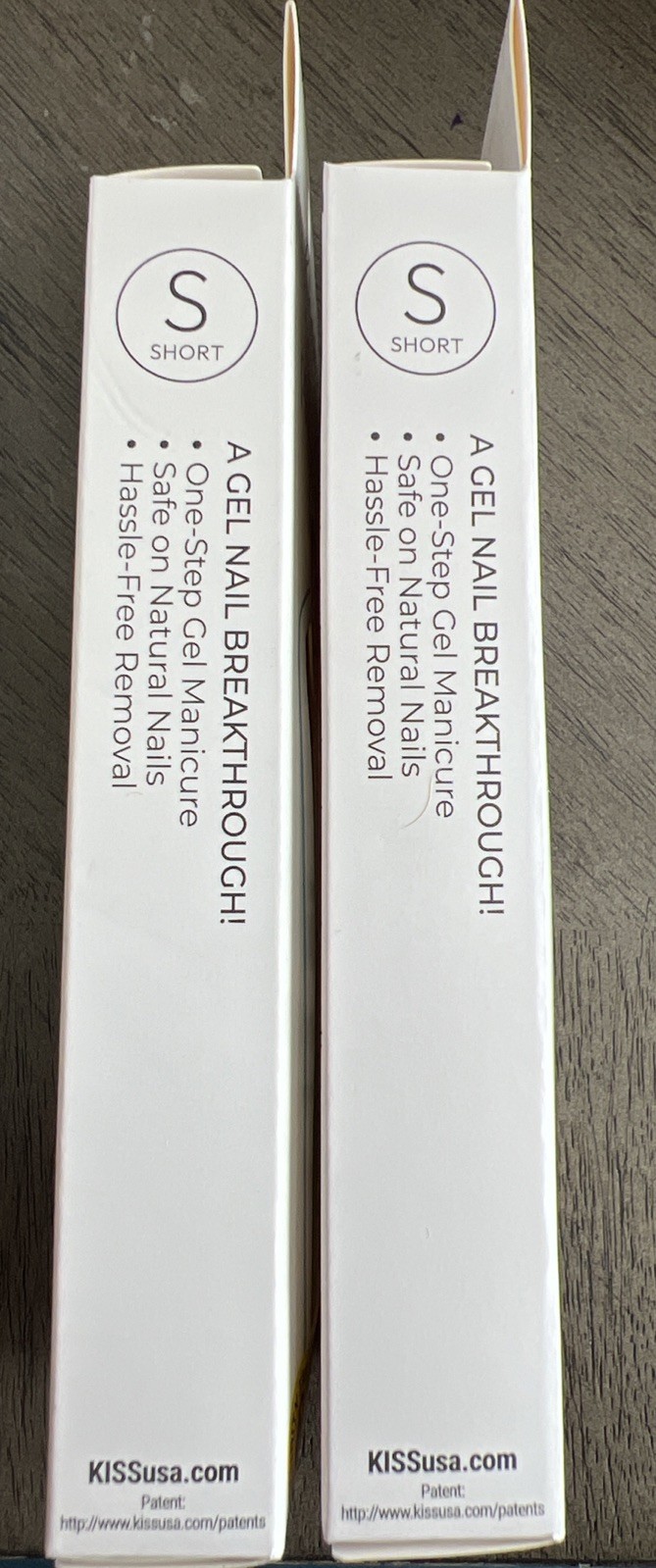 2xKiss imPRESS No Glue Press-On Nails~Short Length~2 Pk~”Sticky Sweet “~ Pastels