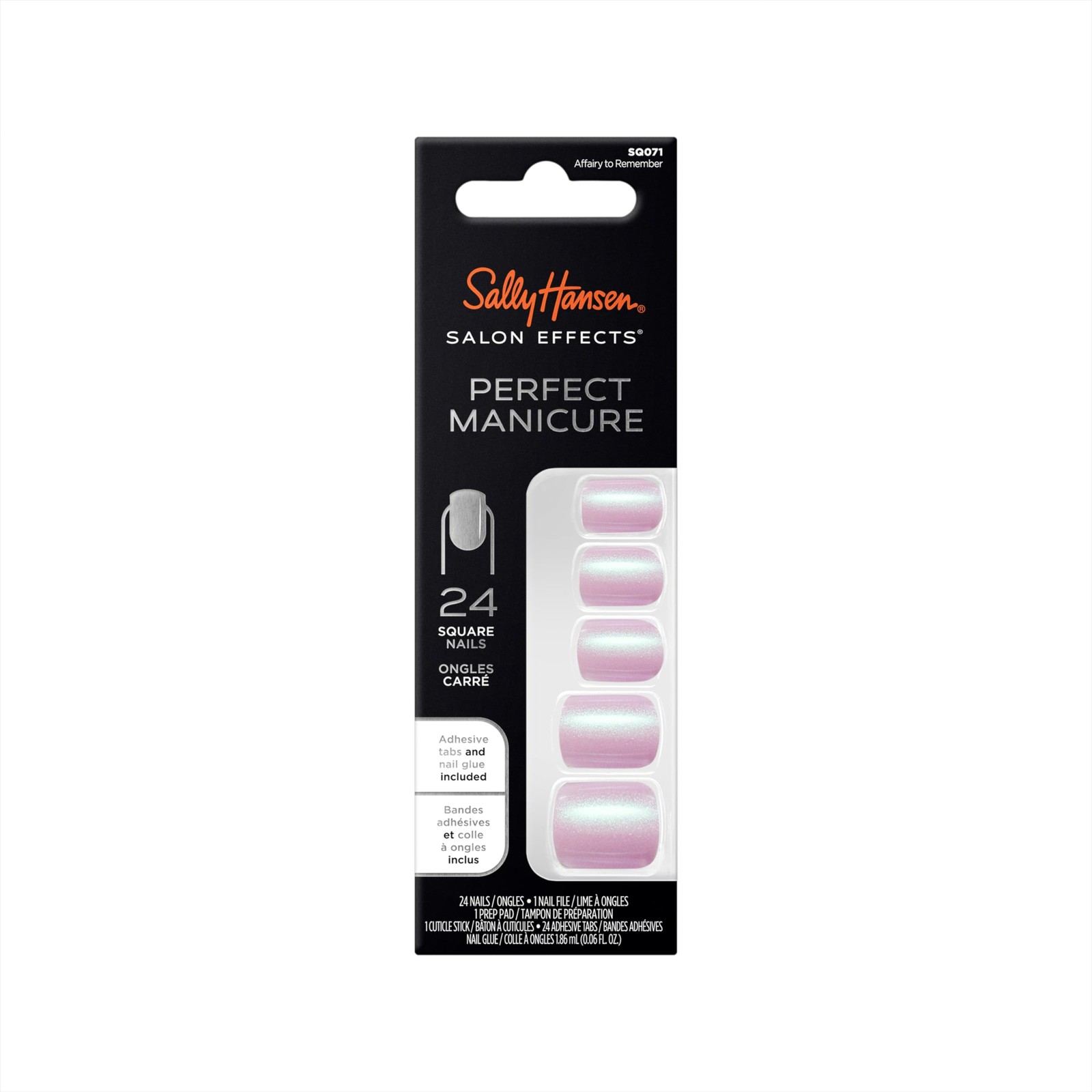 Sally Hansen Salon Effects Perfect Manicure Press On Nails 6 Timeless Looks