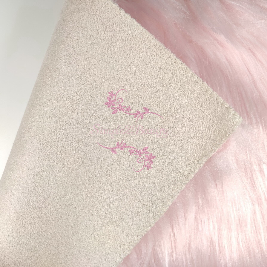 Soft Fur Nail Art Table Mats Practice Plush Cushion Pad Photo Background Tool