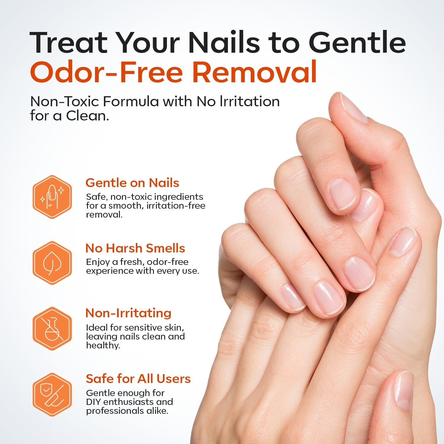 Quick 30ml Nail Glue Remover for Press-On Nails – Easy Two-Step Application