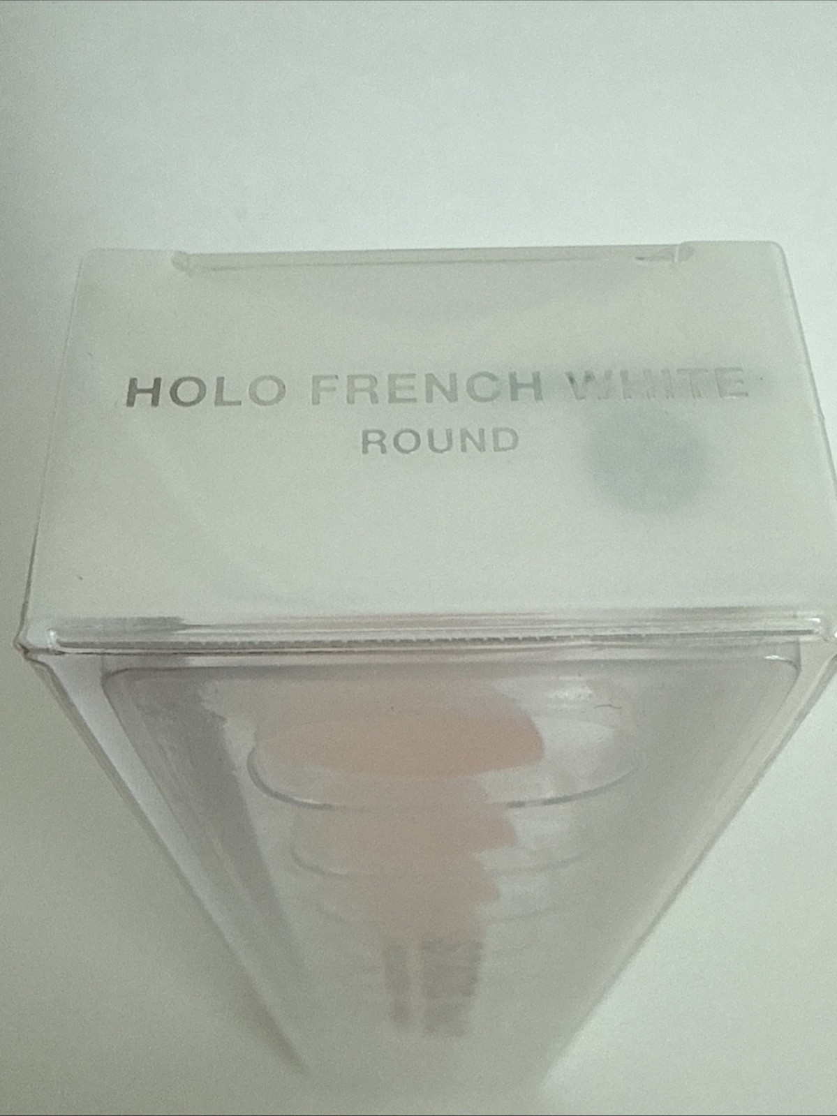 STATIC NAILS Reusable Pop-On Manicures In HOLO FRENCH ROUND