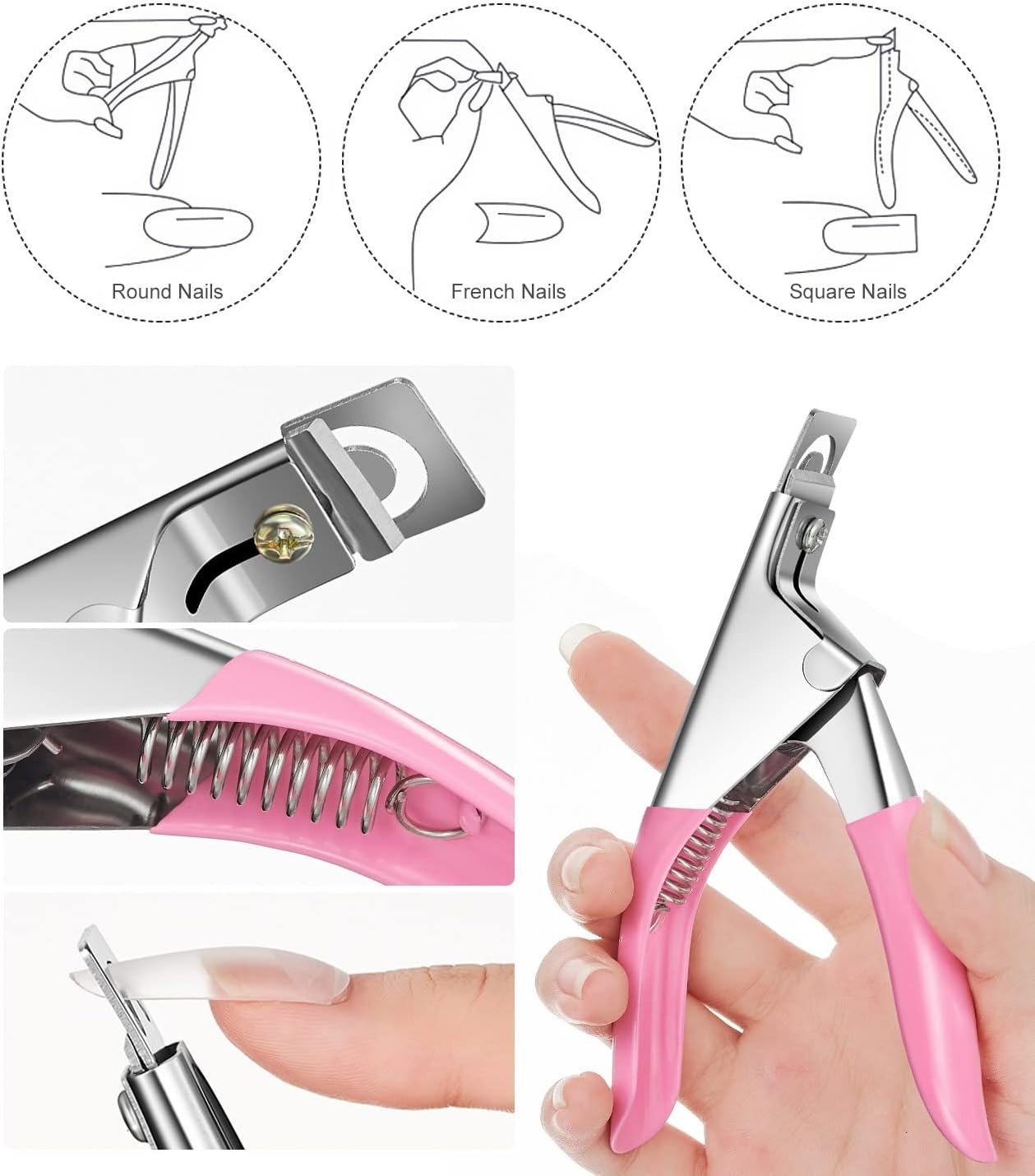 DouborQ Acrylic Nail Kit Starter Set Electric Nail Drill & Lamp Beginner Tools