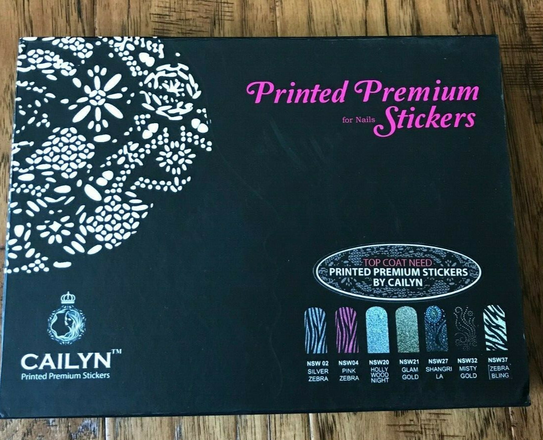 CAILYN – Printed Premium Nail Sticker – Awesome Enough for Seven Unique Styles