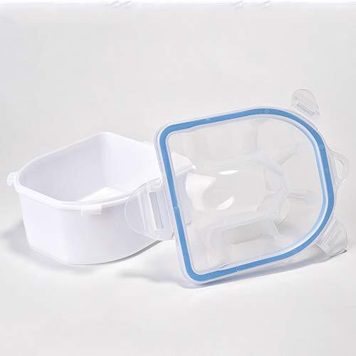 2 Pack Nail Soaking Bowl Polish Remover Tray Manicure Spa Tool