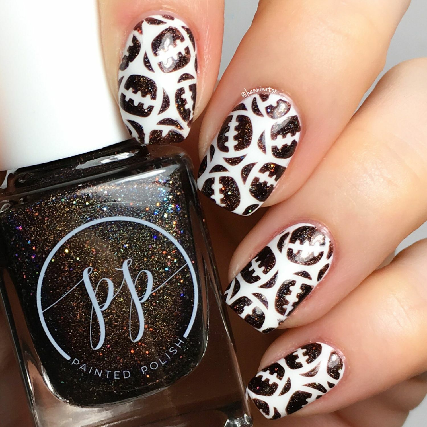 American Football Stencils for Nails, Nail Stickers, Nail Art, Nail Vinyls