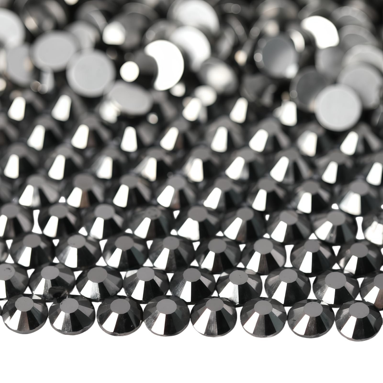 Diamonland Flatback Glass Crystal Rhinestones Rounds Gems for Bedazzling Nail…