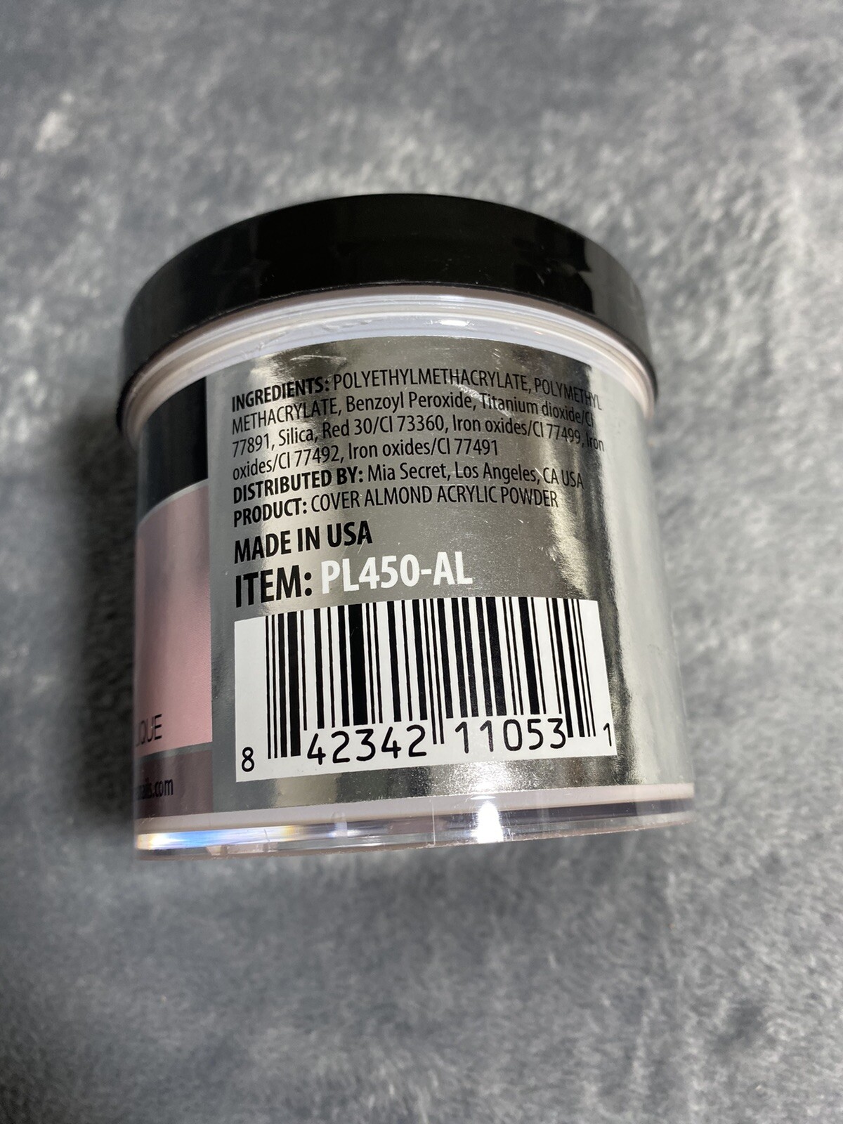 Mia Secret Acrylic Powder Cover Almond Professional Nail System 8 Oz 240 g NEW