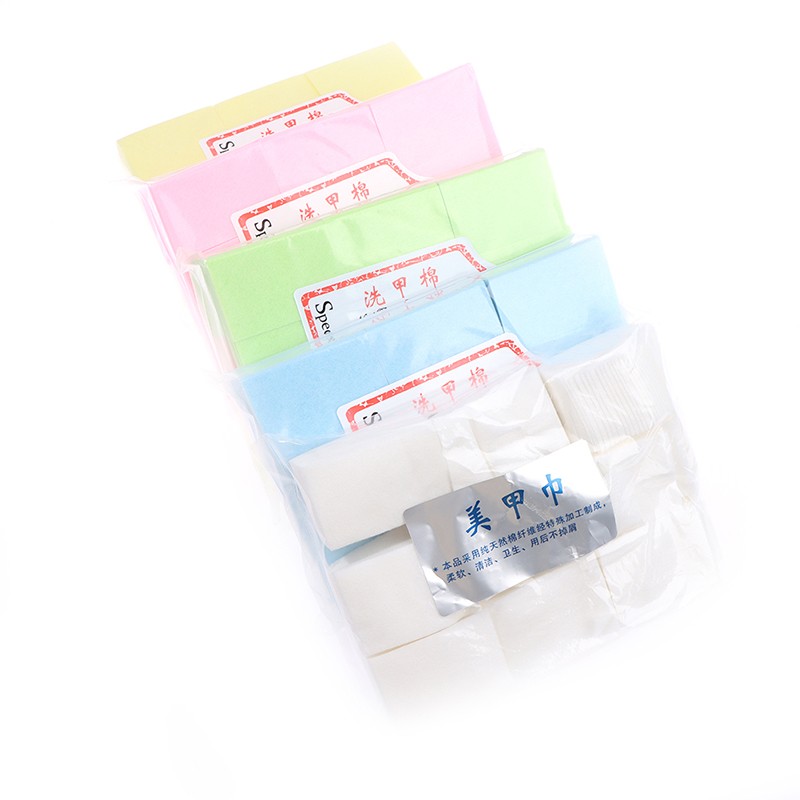 1000 Pcs Acrylic UV Gel Tips Cotton Nail Polish Remover Cleaner Wipes Lint F-y-