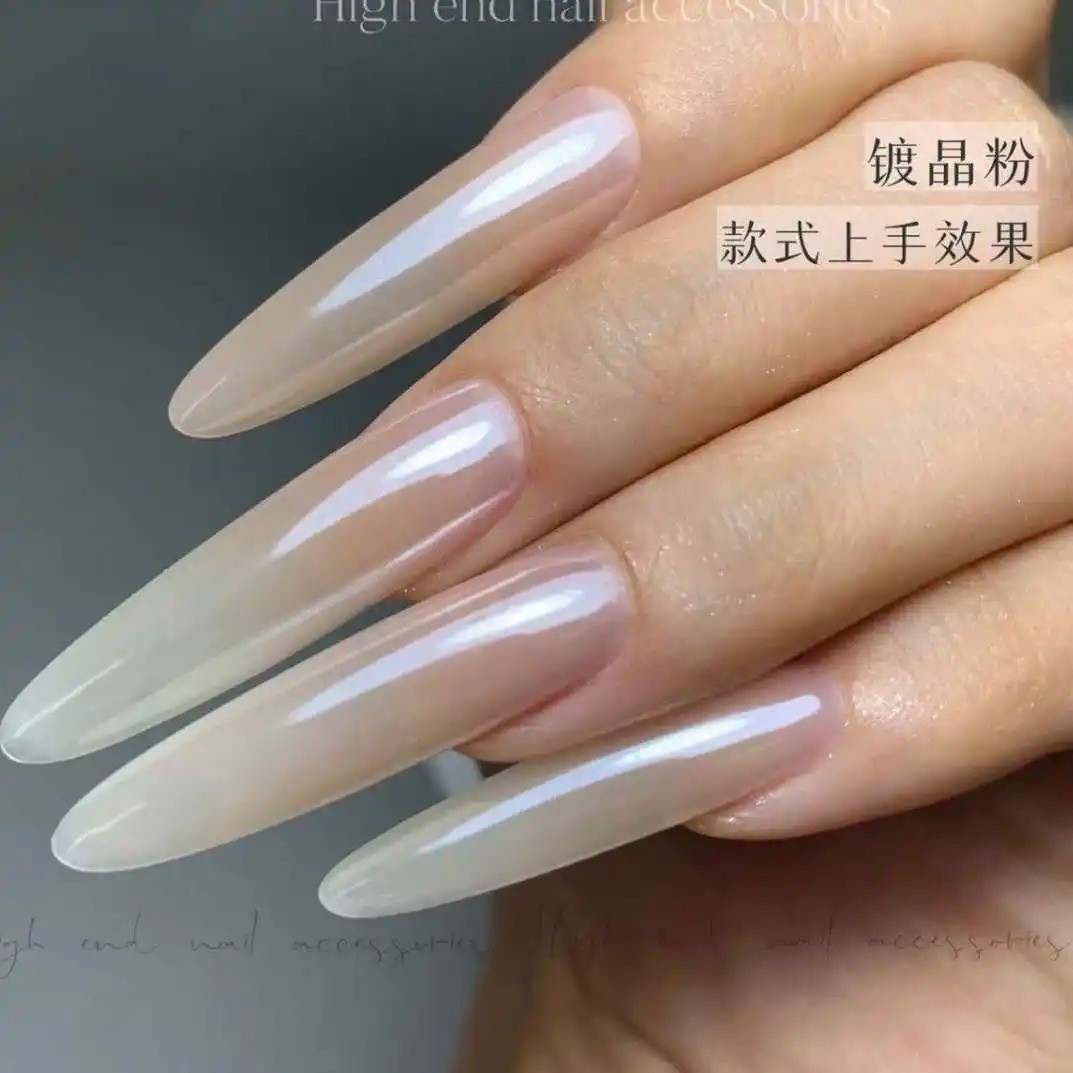 Nail Powder – Chrome Flash Dust for Manicure 0.5g – Moonlight Pearl