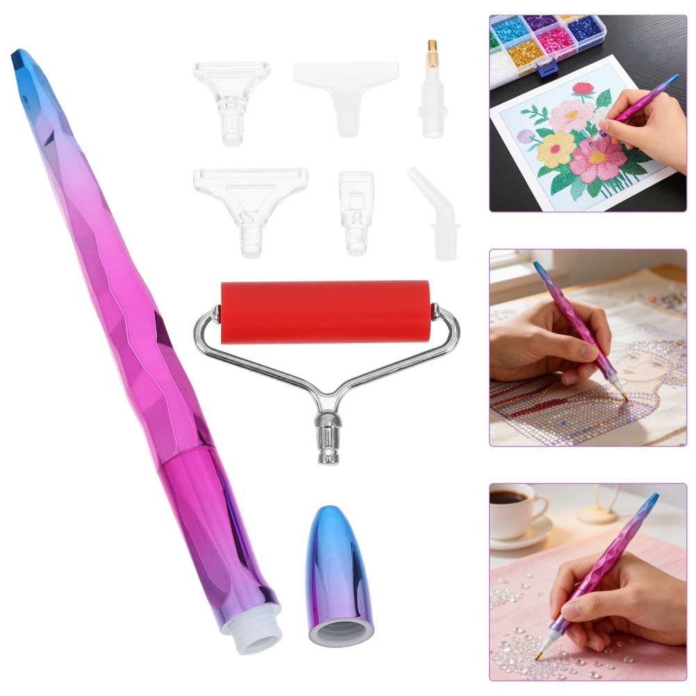 Crystal Painting Tools Drill Pen Craft for Rhinestones Compact Art