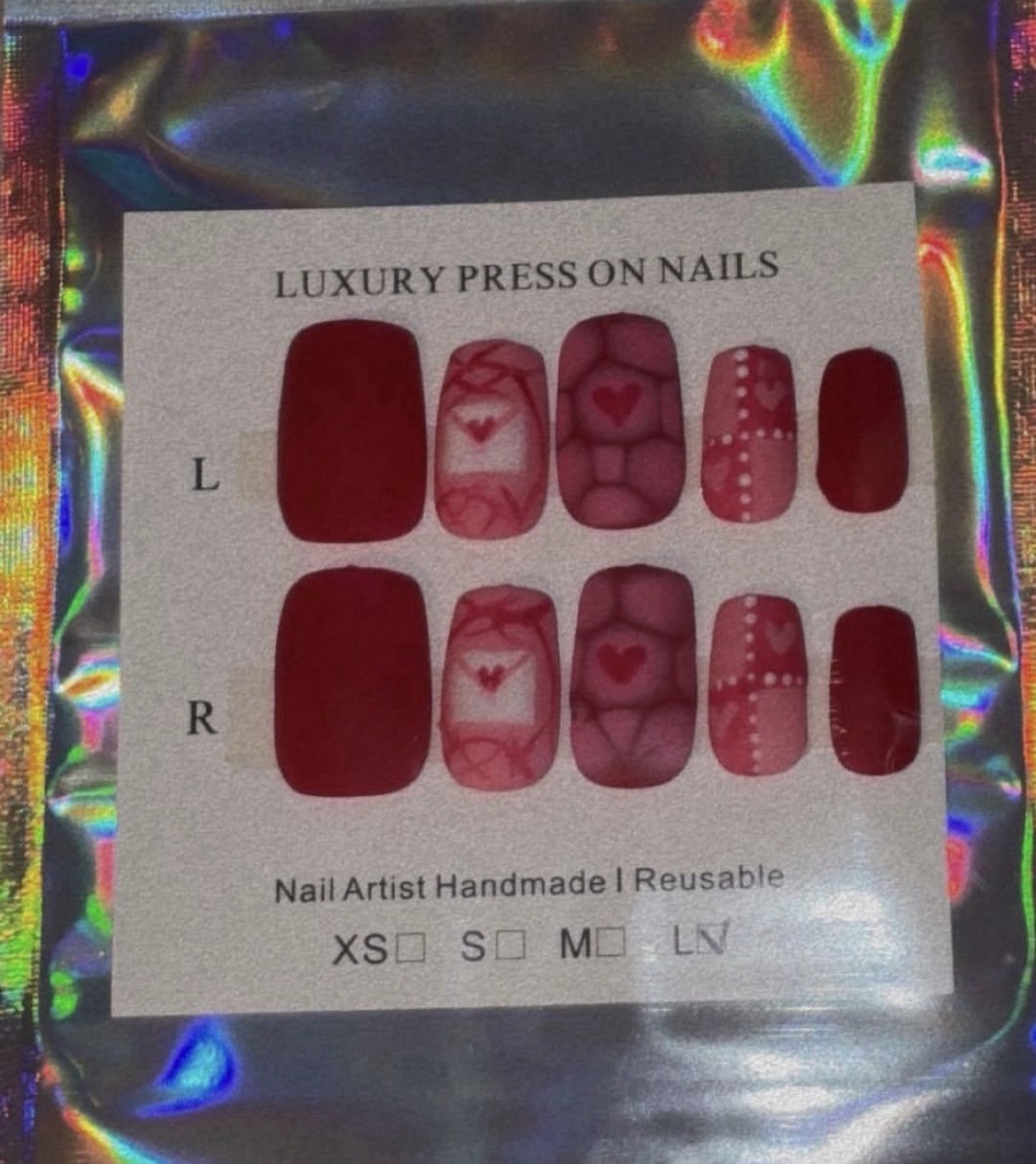 Handmade custom press on nails!
