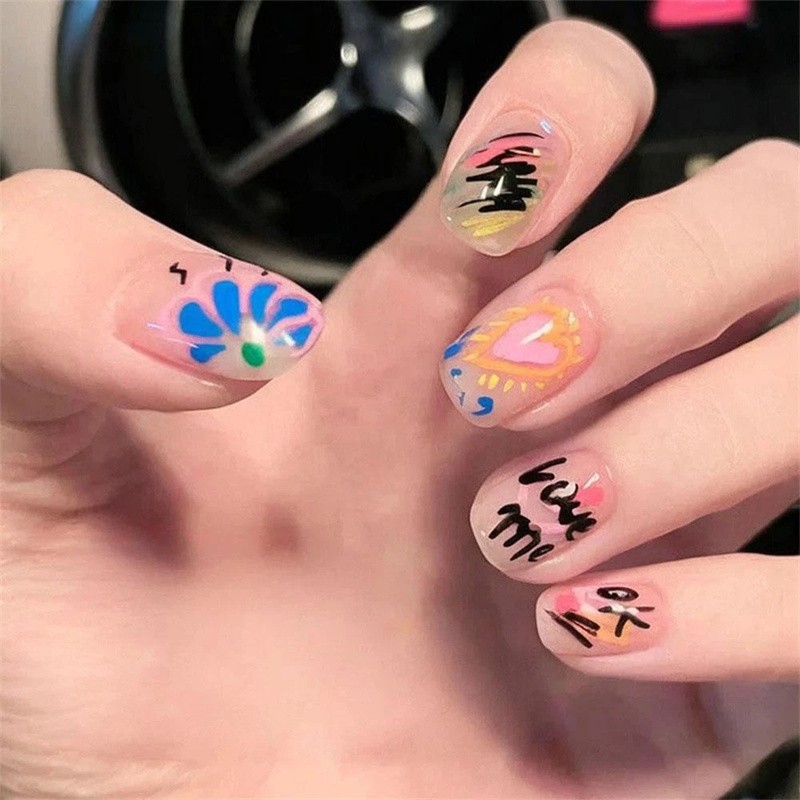 Nail Art Pens Markers Kit – for Girls Women Kids Beginners DIY Painting Nails