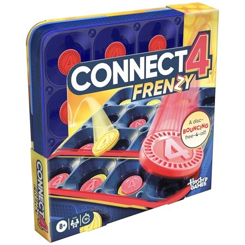 Connect 4 Frenzy Game | Bounce Discs 4 The Win | Family Party Not Applicable