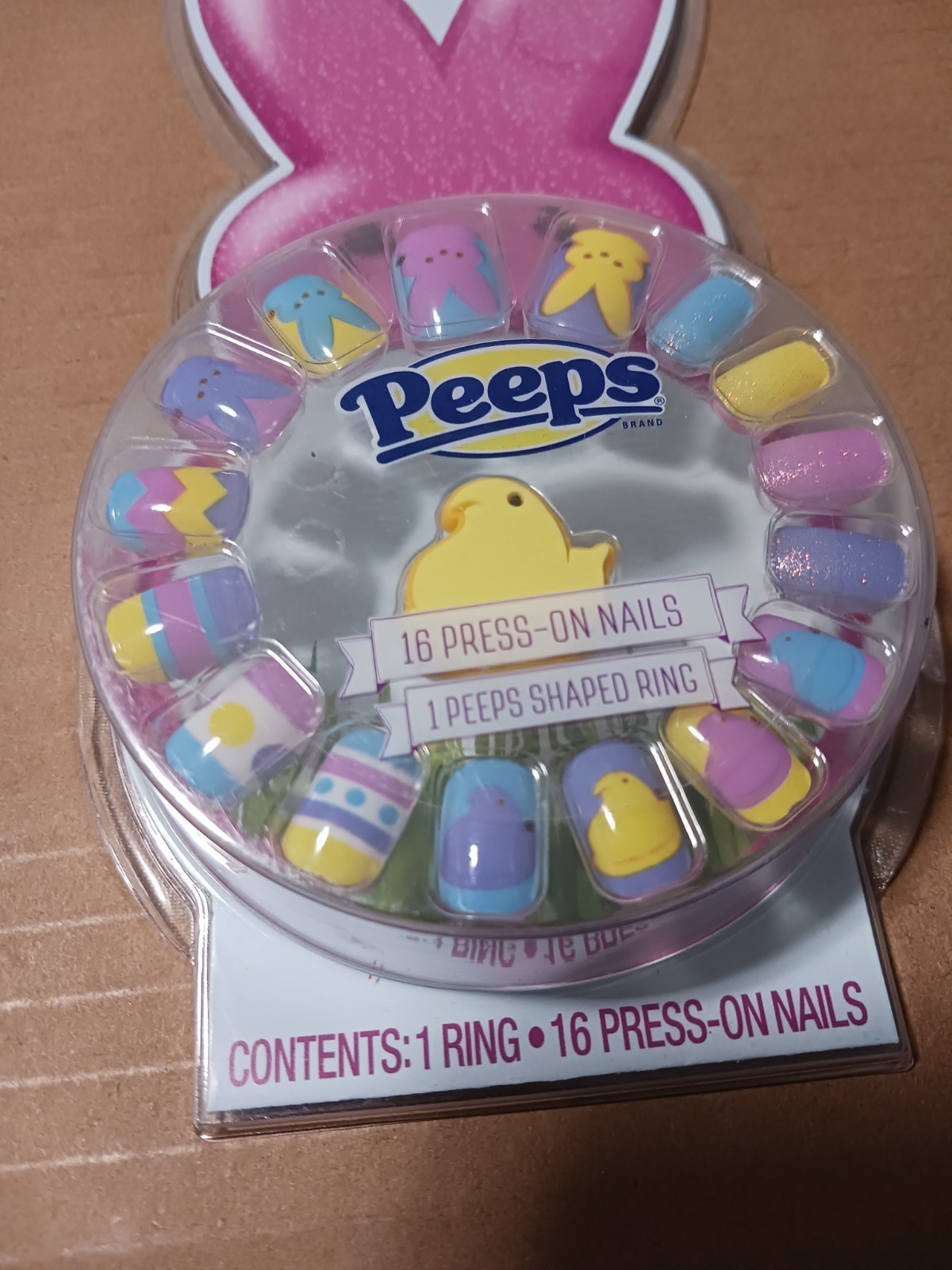 New PEEPS Easter Chick Nails & NOIR Earrings