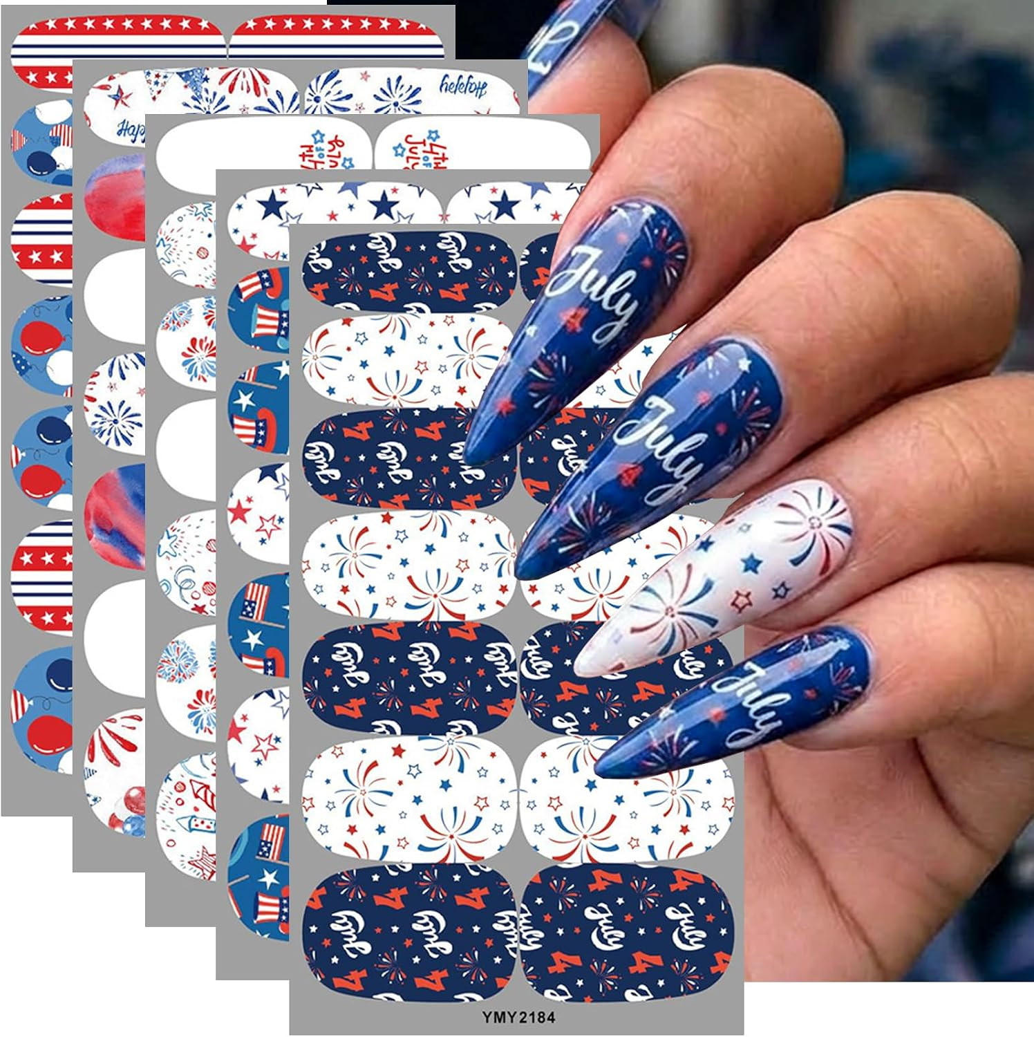 Leopard Print Nail Art Stickers 5D Embossed Retro Gold Nail Decals Self-Adhesive