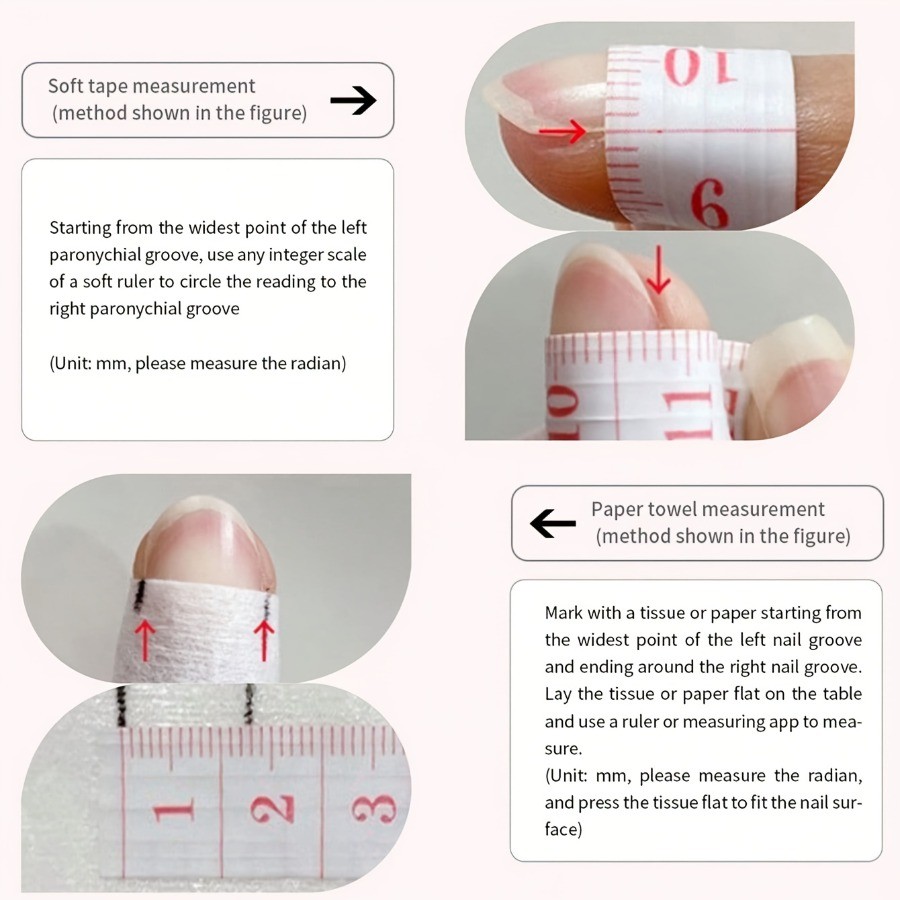 Handmade Press On Nails 10pc Pink Glitter Cat-Eye Design Oval Short Shape Glossy