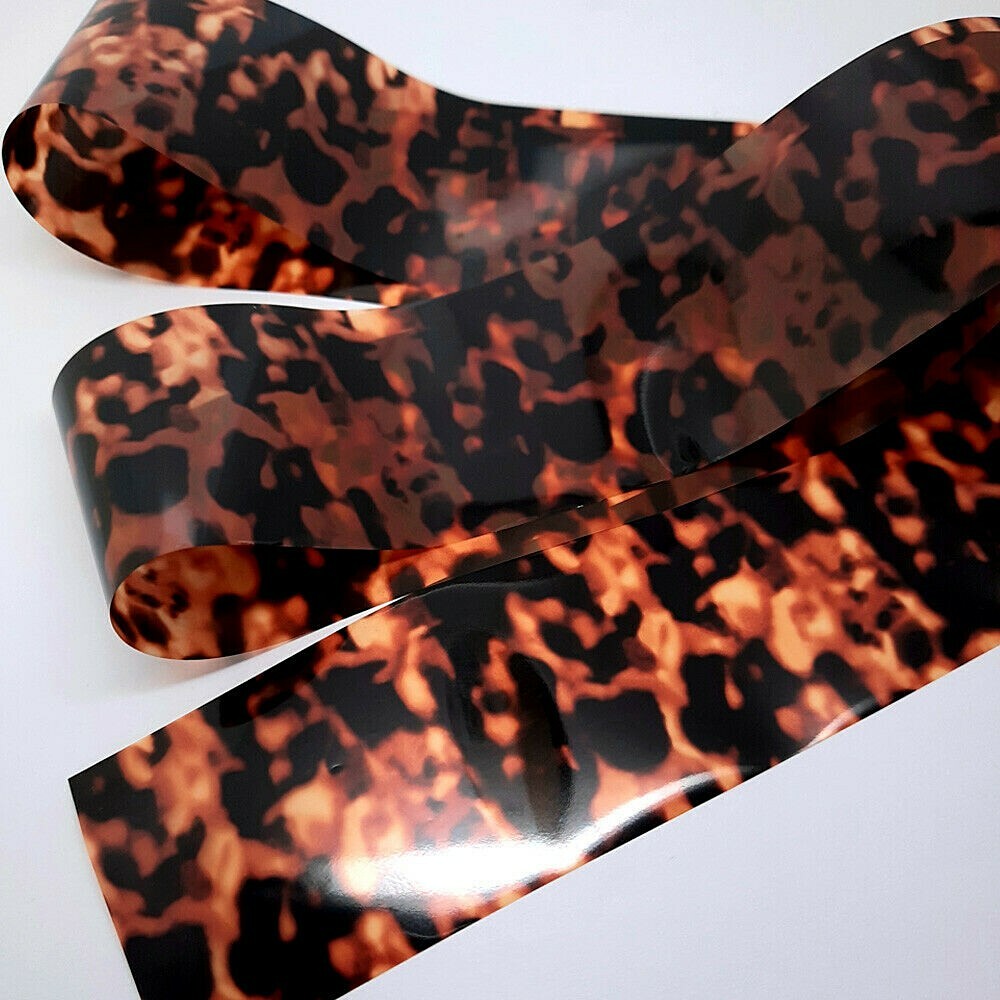Tortie Tortoiseshell Nail Foil Nail Art Transfer Foil Sticker for Manicure Decor