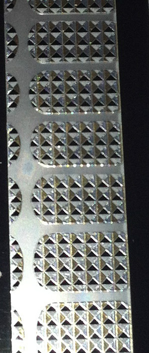 Maybelline Color Show Lmtd Ed Nail Stickers *40 METAL PRISMS* Black Silver Gold
