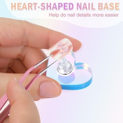 Nail Stand for Press Ons, Nail Holder for Painting Nails, Press on Nail Clear