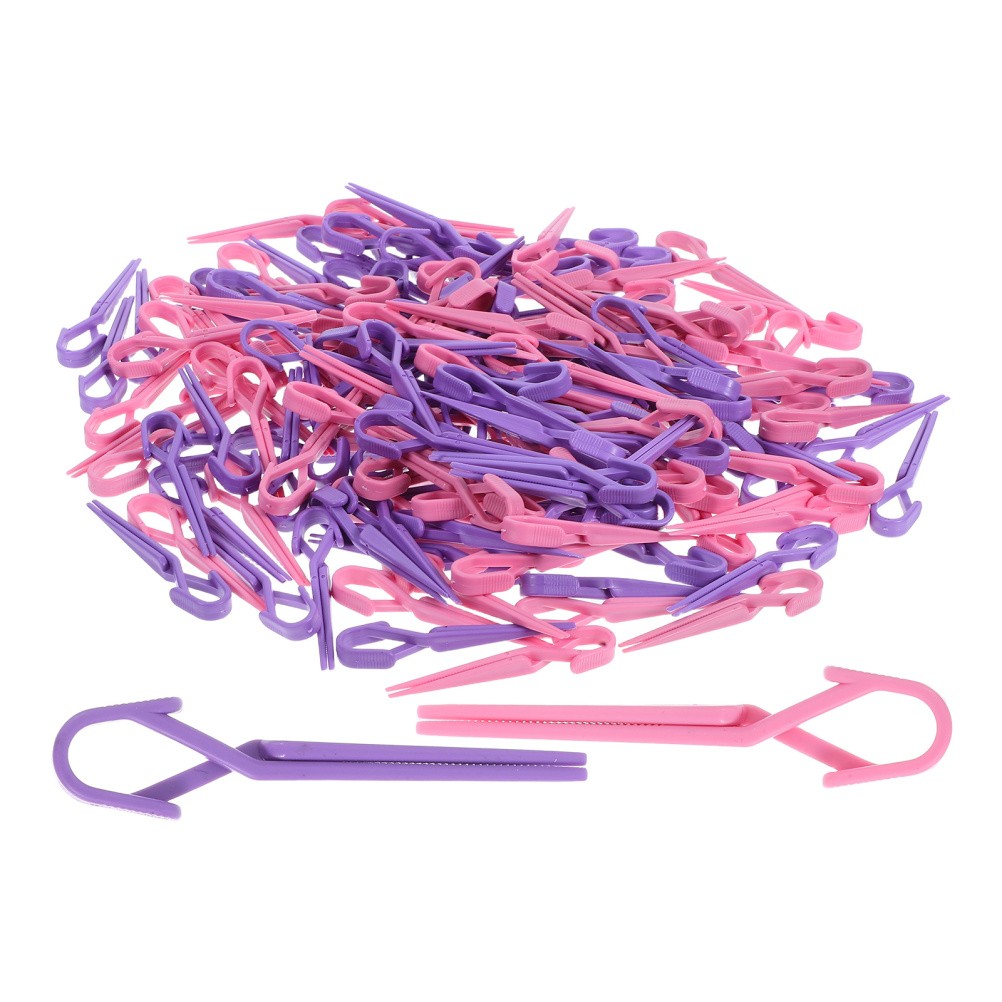 160 Pcs Nail Extension Clamps for Gel Nails Finger Builder Tips Clip