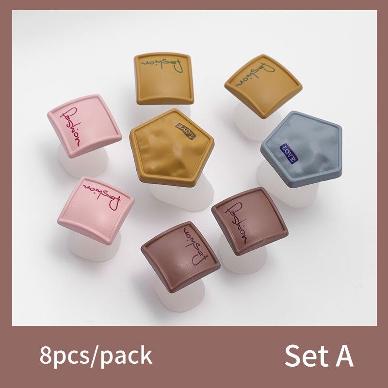 Silicone Toes Separator -Foot Divider Form Manicure Pedicure Nail Art Tools 8Pcs