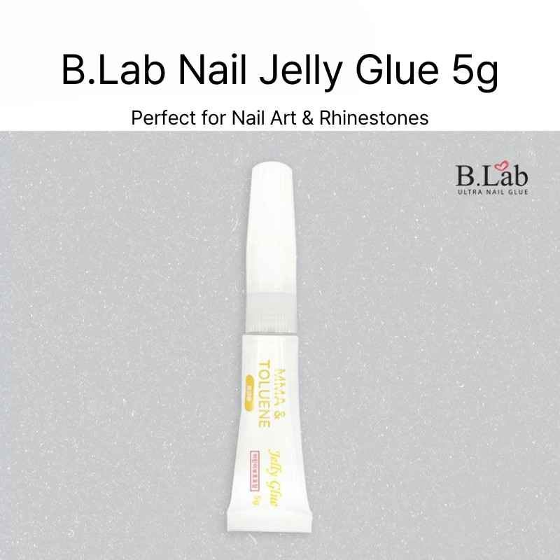 B.Lab Nail Jelly Glue 5g Strong Gel Nail Glue No Run MMA Free Nail Art