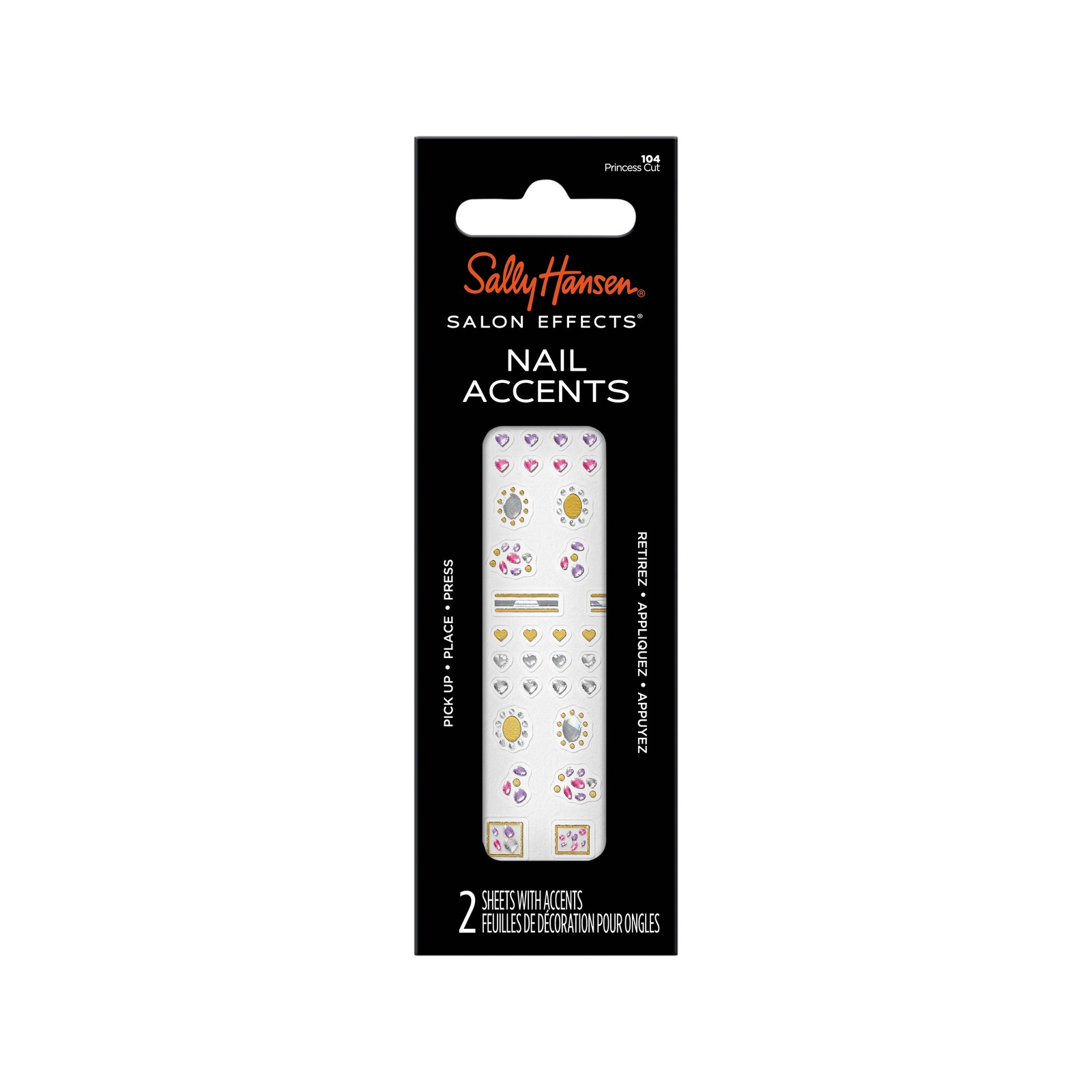 Sally Hansen Salon Effects Nail Accents, Princess Cut