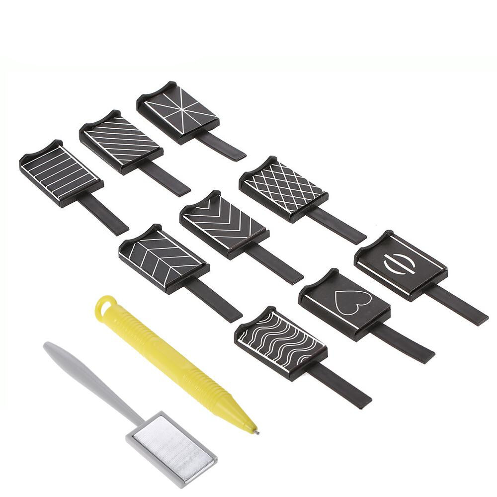 14Pcs Cat Eye Magnet For Nails UV Gel Polish Magnet Pens Stick Nail Art Pen Tool