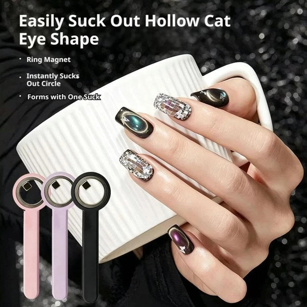 Cicle at Eye Magnet For Nails Art,Rotating Ring Magnet With A Handle