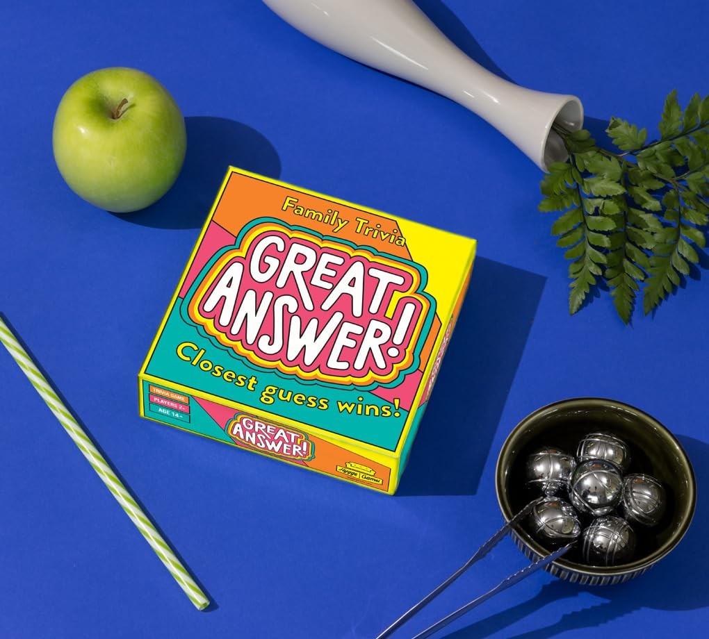 Hygge Games – Great Answer! Fun 1 EA, Multicolor, Pink, Orange, Green, Yellow