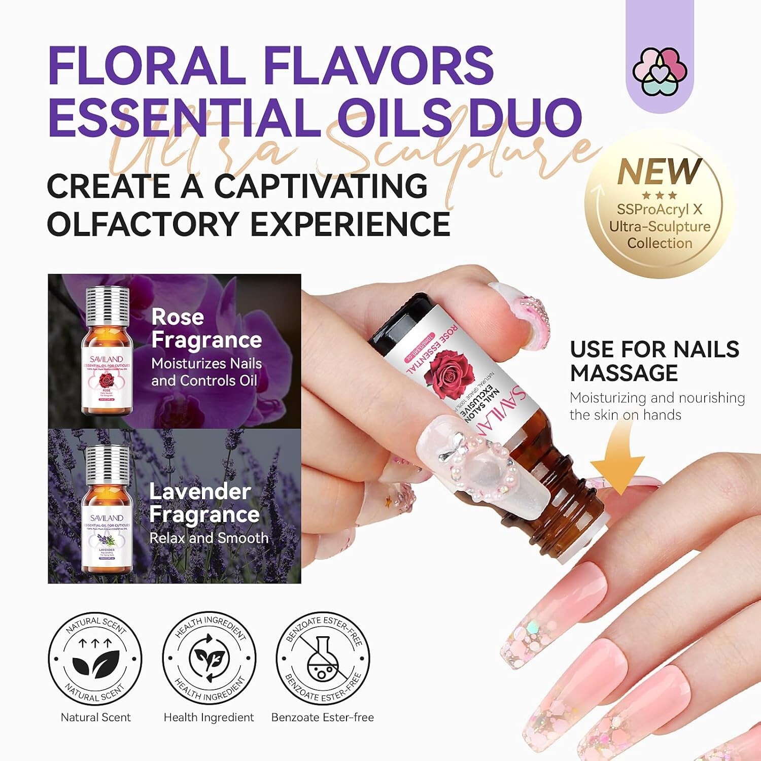 Acrylic Nail Kit: Clear Pink White Acrylic Powder and Professional Liquid Set fo