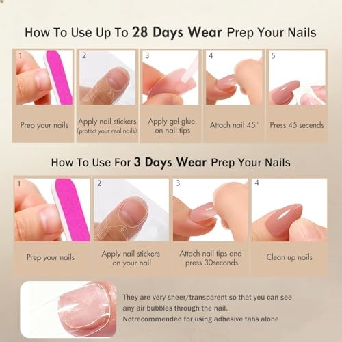 Almond – Cat Eye Press on Nails with Glue – Cateye Royal Blue