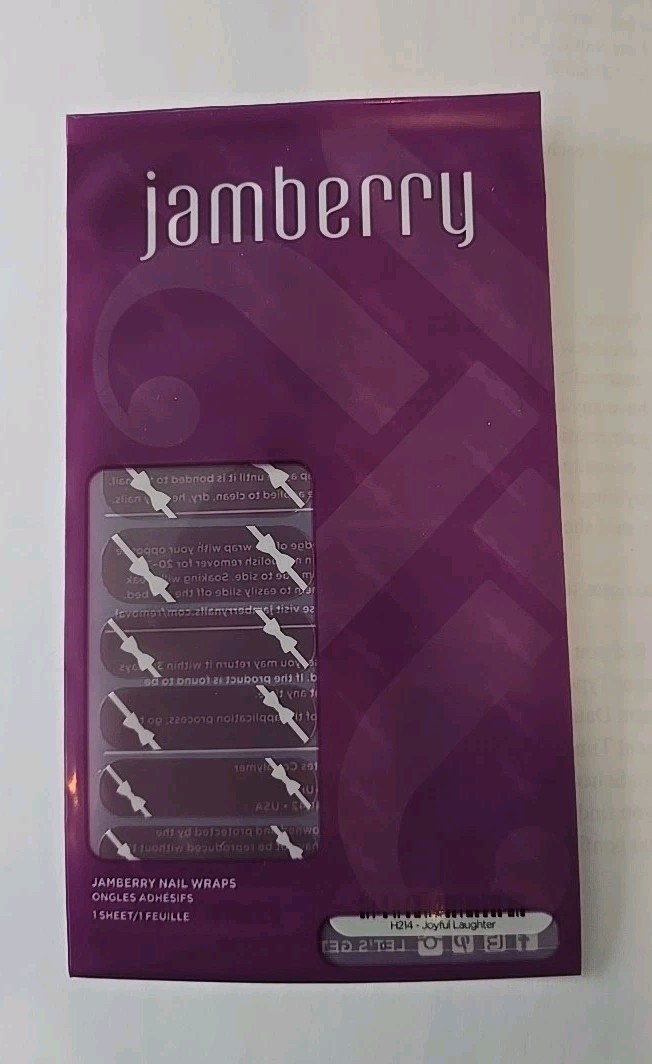 Jamberry Nail Wraps – Joyful Laughter – Full Sheet H214