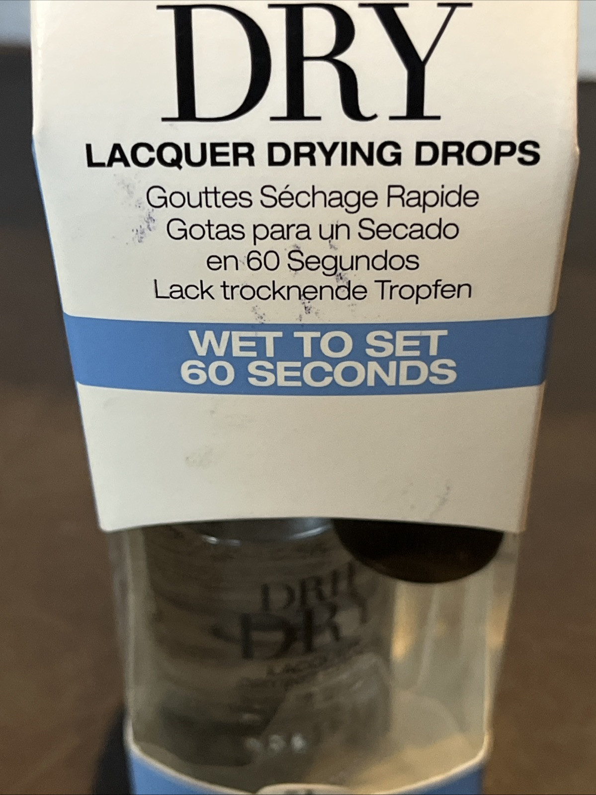 OPI Drip Dry Lacquer Drying Drops Wet to Set 60 Seconds 1.0oz/30ml